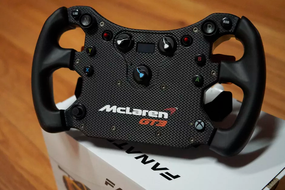 Fanatec McLaren Gt3 wheel review
